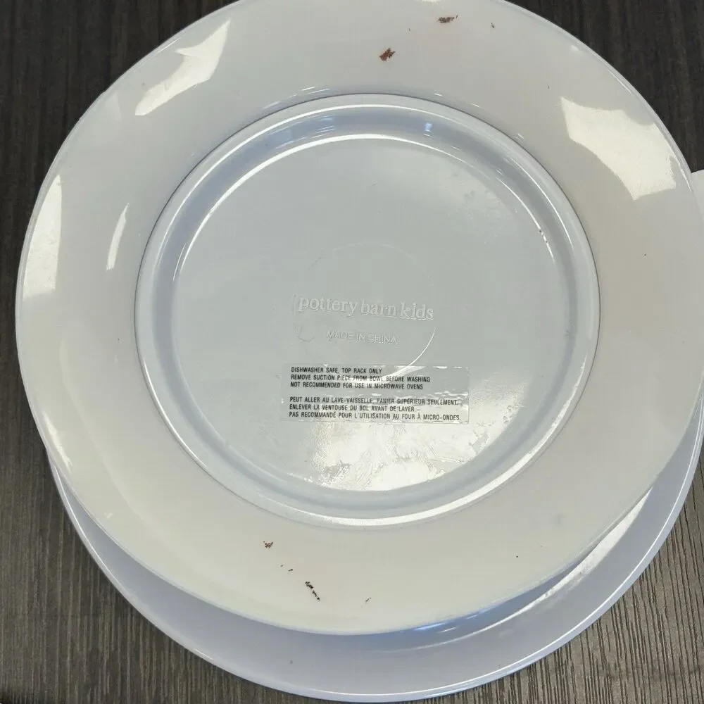 Pottery Barn Kids Baby’s First Thanksgiving Melamine 1 Child Place Setting Set